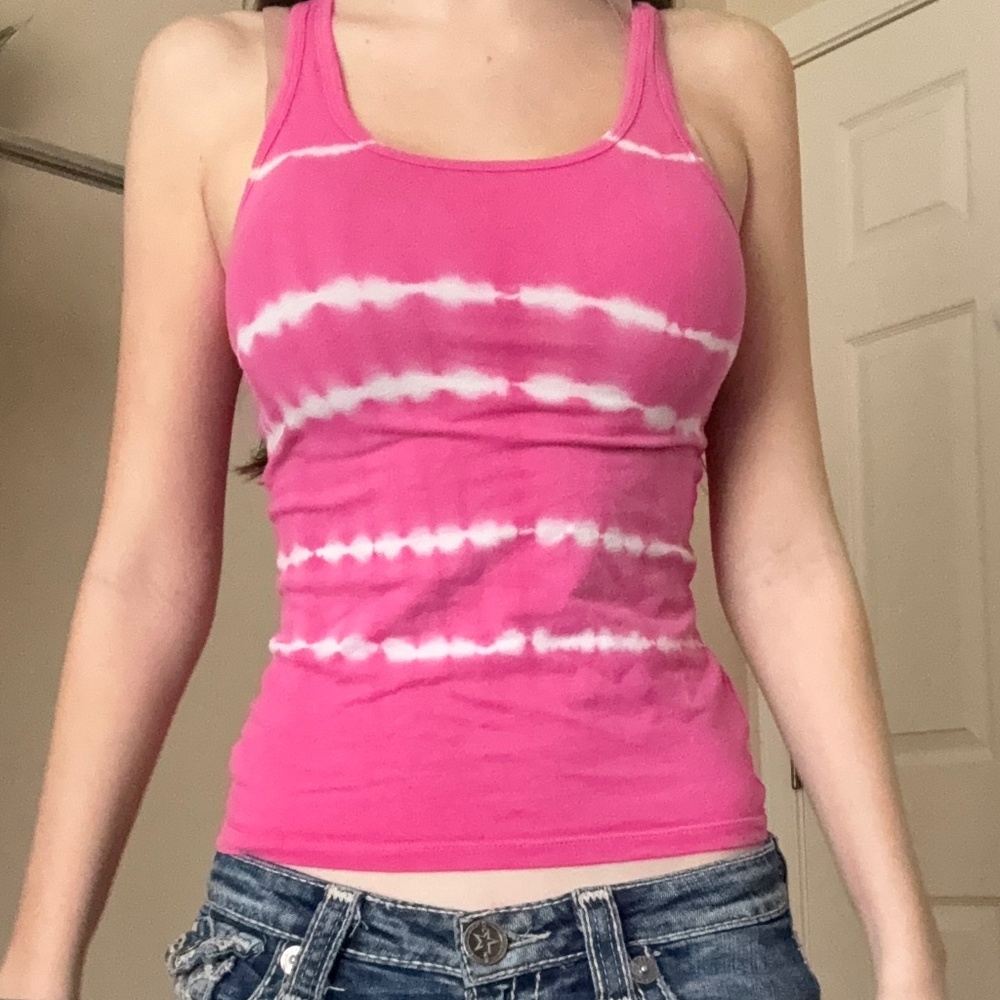 Vintage Y2K tye die tank top
